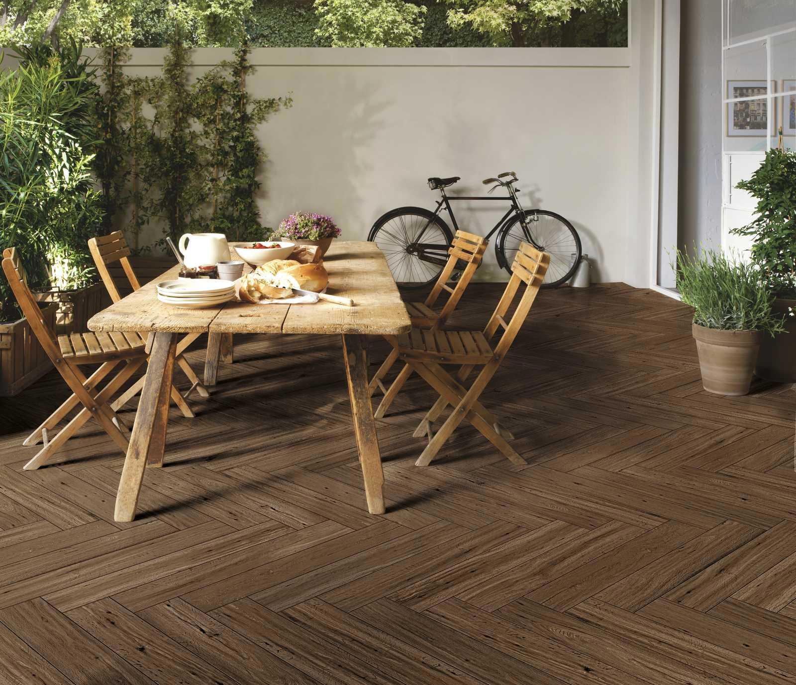 Изображение товара Керамогранит Ragno Marazzi Woodstory R5QT 15x90см 1.08м2 неполированный коричневый