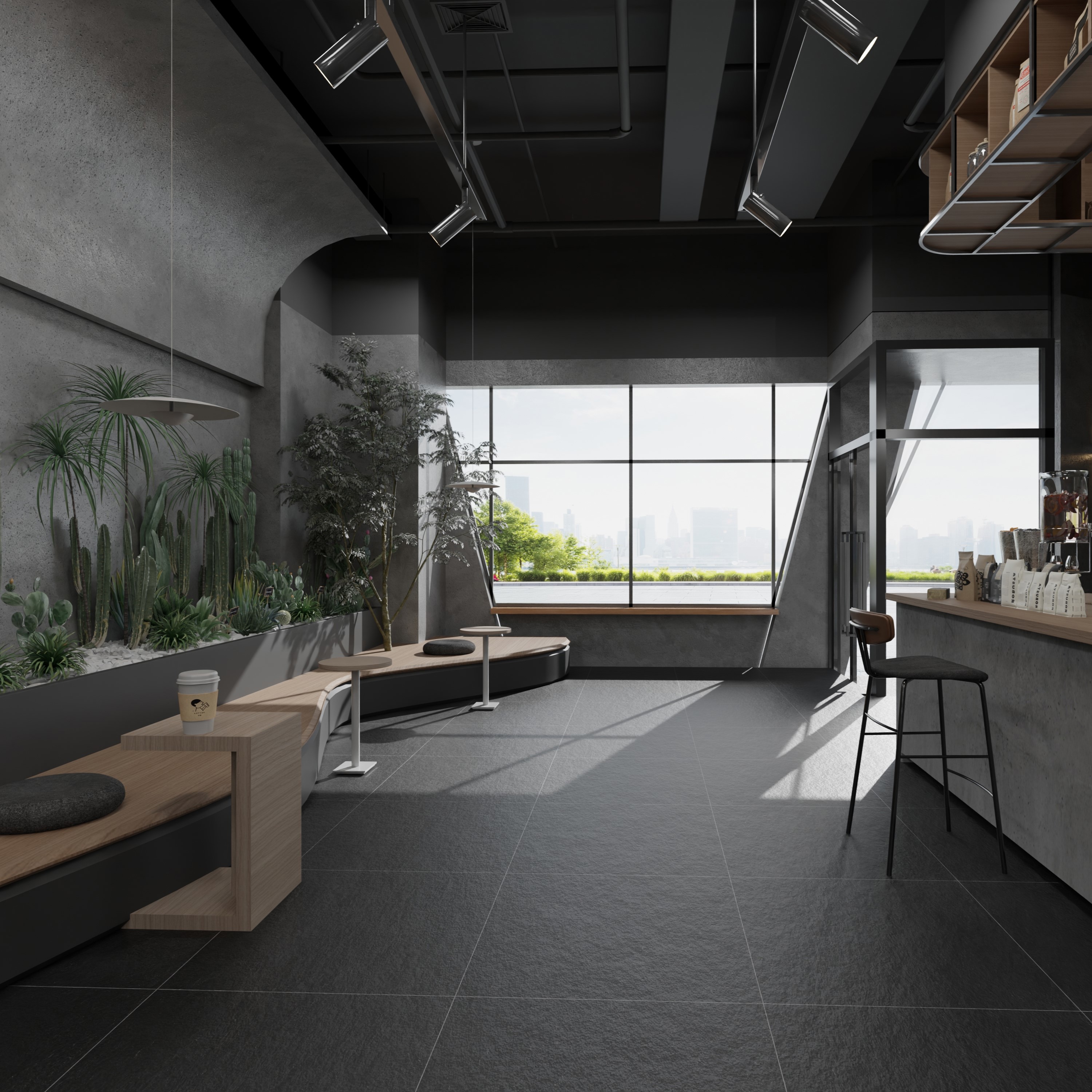 Изображение товара Керамогранит Sal Sapiente Art stone RSA 6026 60x60см цвет черный Изображение товара Керамогранит Sal Sapiente Art stone RSA 6026 60x60см цвет черный