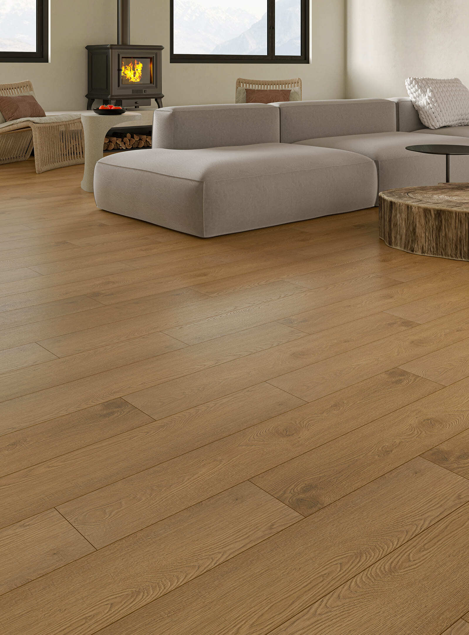 Изображение товара Ламинат Mostflooring Эко плюс Класс 34 10 мм 4 фаски 1.6365 м²