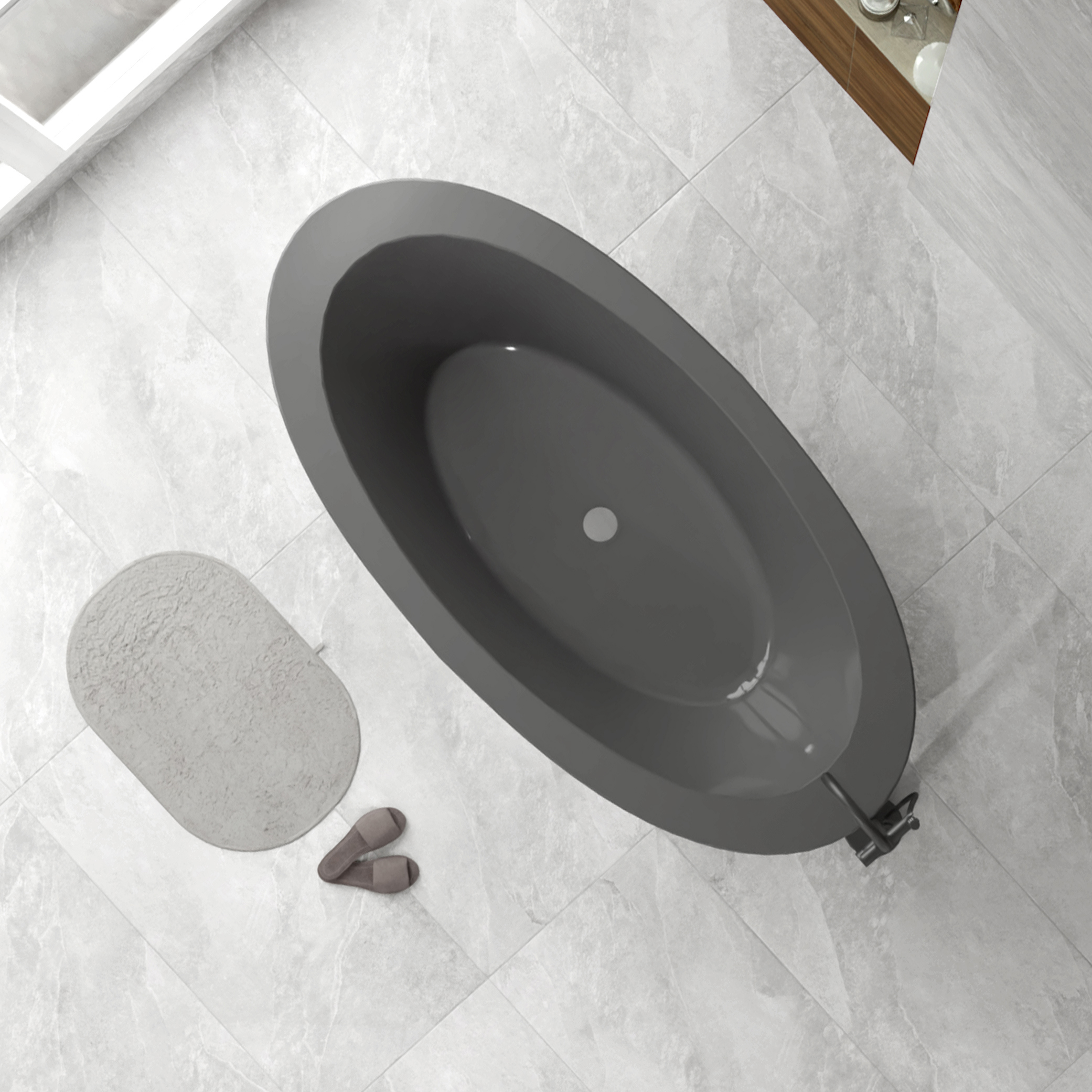 Изображение товара Глазурованный керамогранит Global Tile Pandora 60x120 см 1.44 м² матовый цвет светло-серый Изображение товара Глазурованный керамогранит Global Tile Pandora 60x120 см 1.44 м² матовый цвет светло-серый