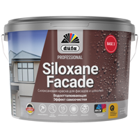 Изображение товара Фасадная краска Dufa Siloxane матовая 2.5 л для внешних работ Изображение товара Фасадная краска Dufa Siloxane матовая 2.5 л для внешних работ
