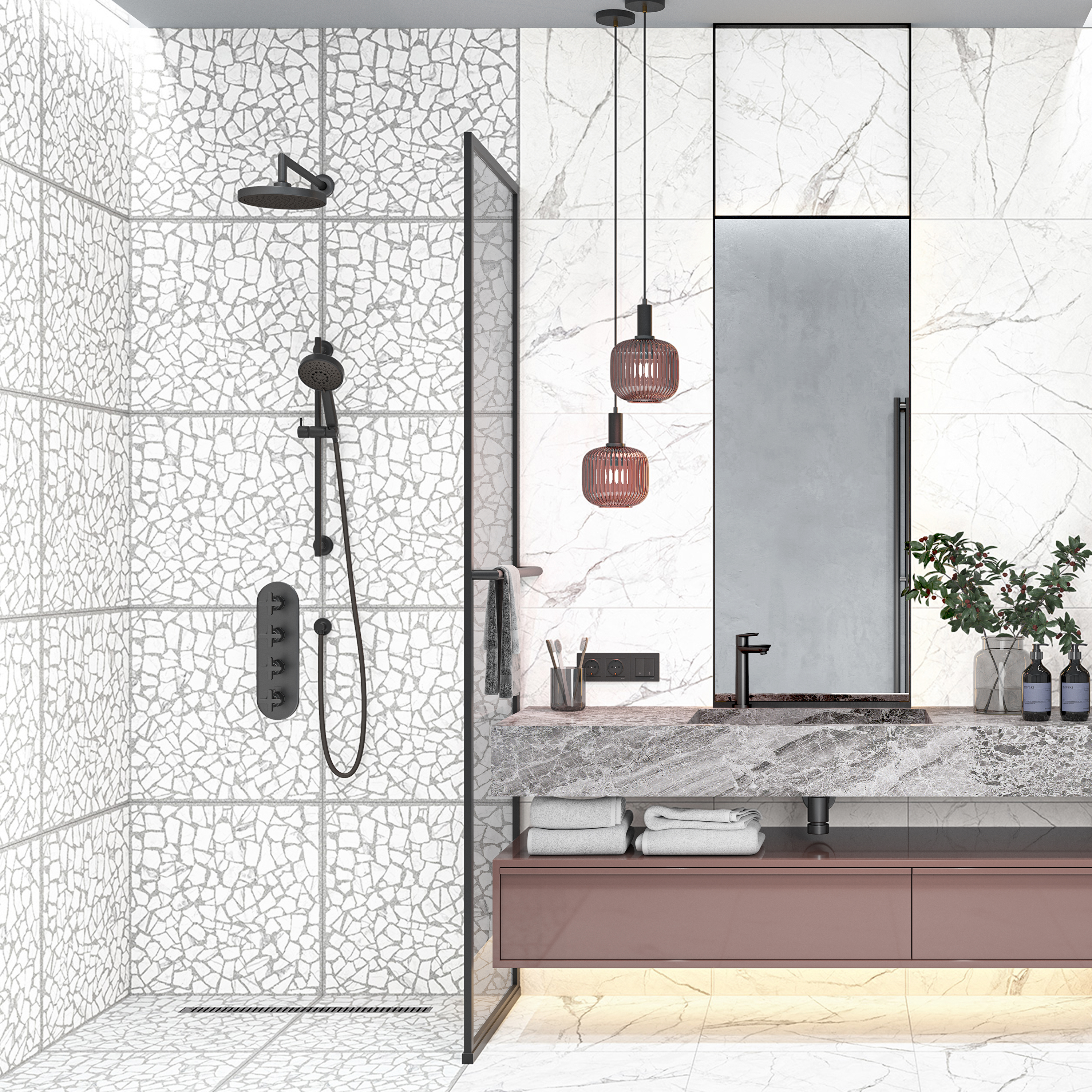 Изображение товара Керамогранит Alma Ceramica Laurent 60x60 см 1.8 м² матовый цвет белый