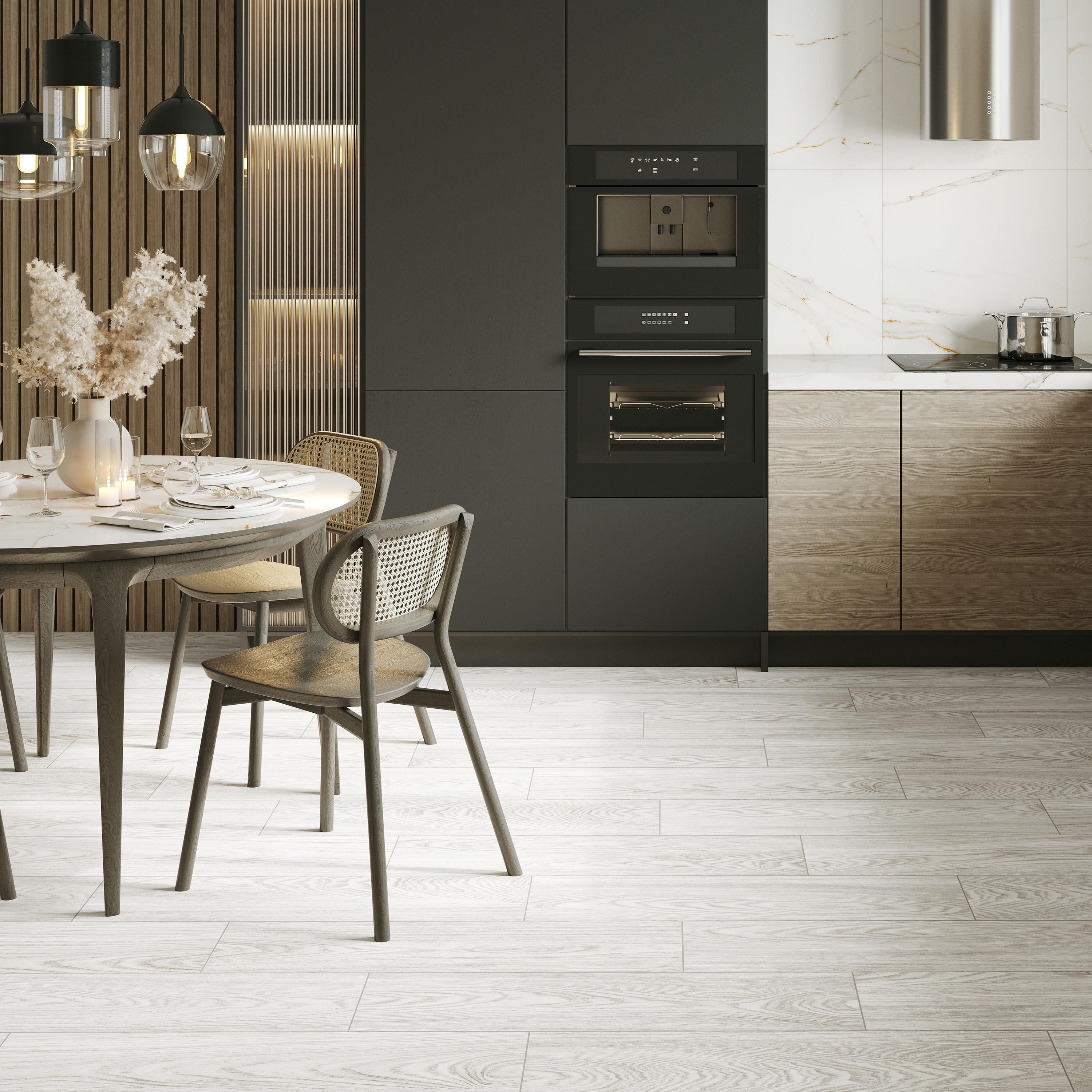Изображение товара Глазурованный керамогранит Alma Ceramica Andora GFA92ADR07R 20x90 см 1.62 м² матовый цвет серый Изображение товара Глазурованный керамогранит Alma Ceramica Andora GFA92ADR07R 20x90 см 1.62 м² матовый цвет серый
