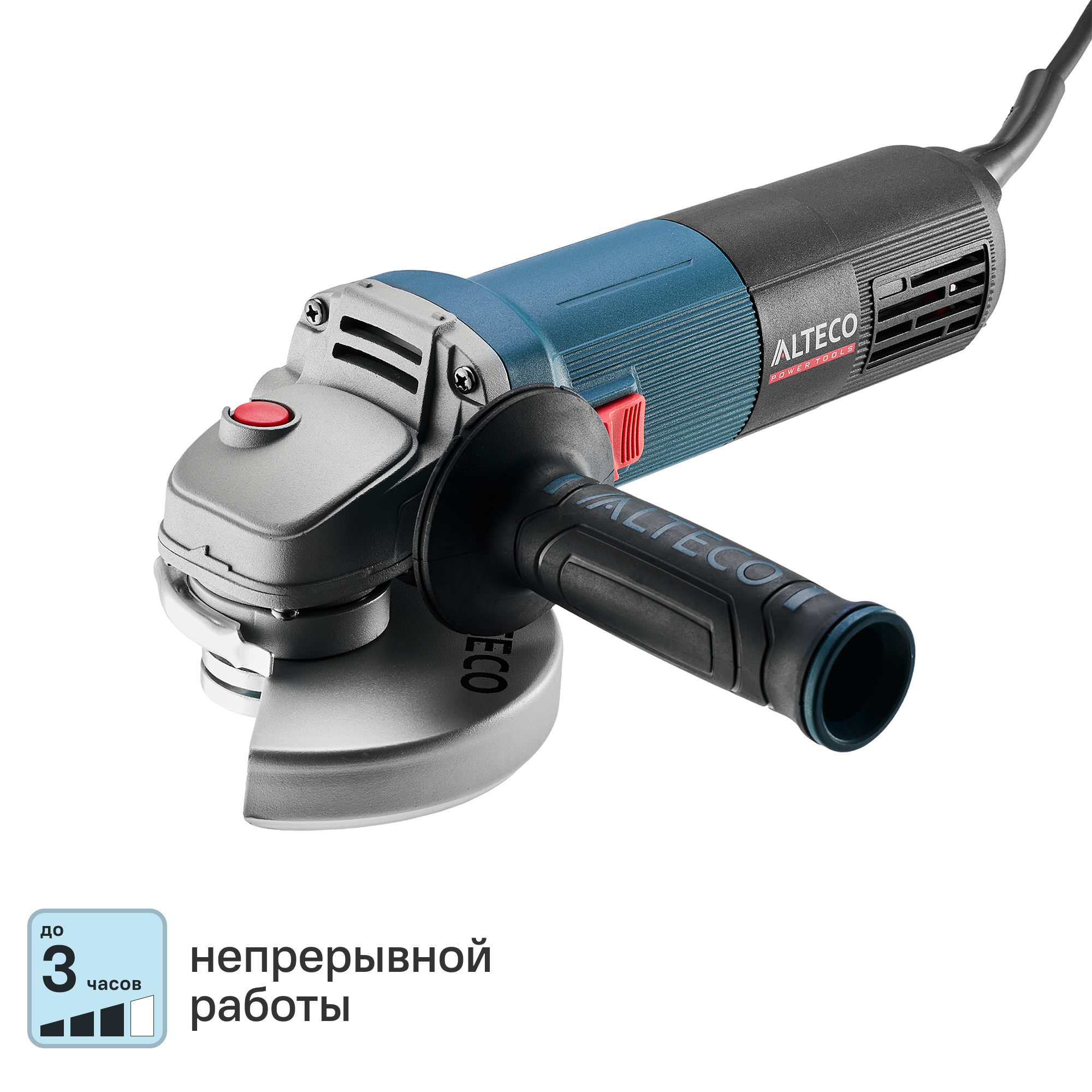 Изображение товара Угловая шлифовальная машина Alteco Heavy Duty AGH 1000-125 E 1000 Вт 125 мм Изображение товара Угловая шлифовальная машина Alteco Heavy Duty AGH 1000-125 E 1000 Вт 125 мм