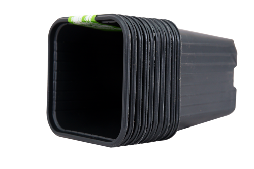 Горшок для рассады квадратный 9x9x9.5 см 10 шт. - фото 5