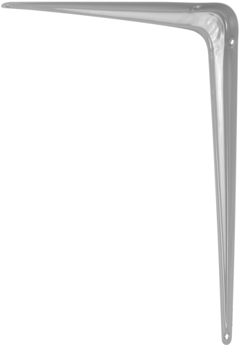 Кронштейн для полки Larvij Utility 35x30 см нагрузка до 10 кг металл цвет серый