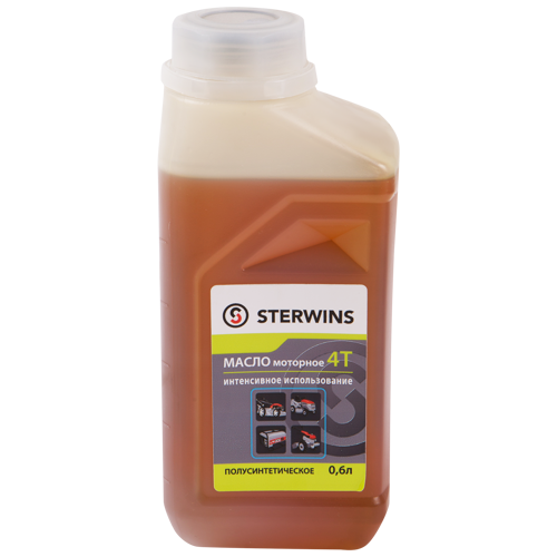 Масло моторное 4Т Sterwins 10W-40 полусинтетическое 0.6 л