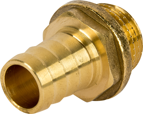 Штуцер Aquasfera 1/2"x16 мм НР латунь 018-0358