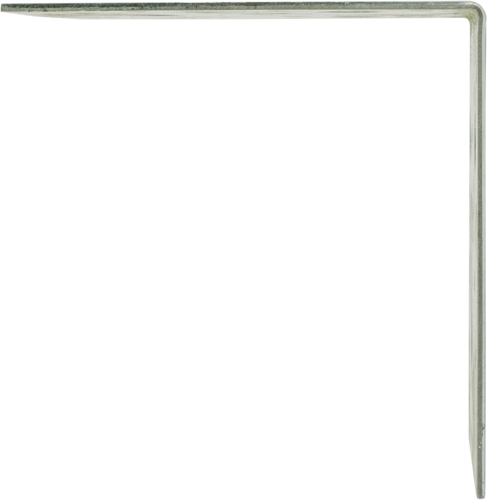 Угол крепежный KU 105x105x90x1.8 оцинкованная сталь цвет серебро - фото 3