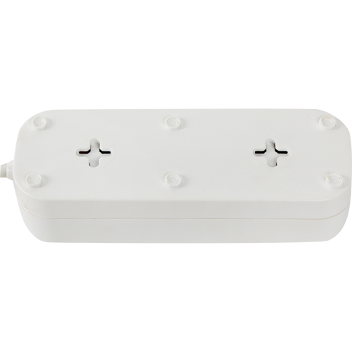 Удлинитель бытовой 3 розетки с заземлением 3x0.75 мм 3 м цвет белый - фото 3