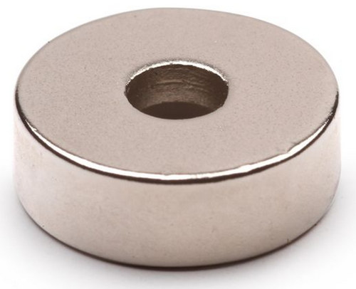 Неодимовый магнит диск 15x5 мм, 2 шт. - фото 2