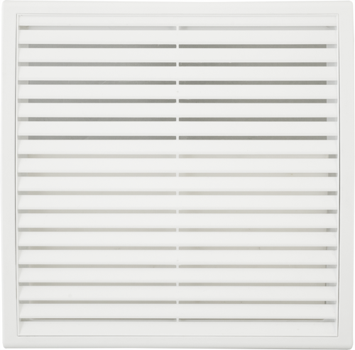 Решётка вентиляционная Equation 250x250 мм полистирол цвет белый - фото 4