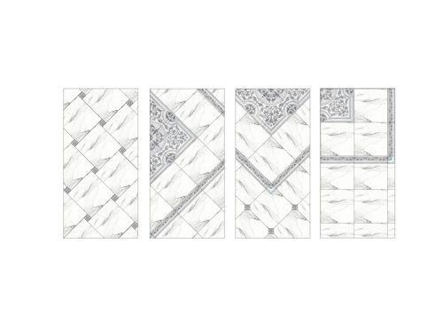 Вставка напольная угловая LB Ceramics Бьянка Каррара 10x10 см матовая цвет бело-серый мрамор - фото 4