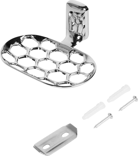 Мыльница Lemer Elegia нержавеющая сталь цвет хром - фото 3