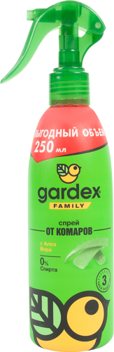 Спрей от комаров Gardex Family 250 мл - фото 9