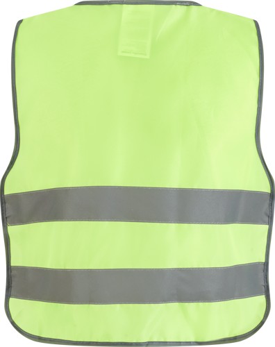 Жилет сигнальный DM reflective materials цвет лимонный 3-6 лет - фото 2