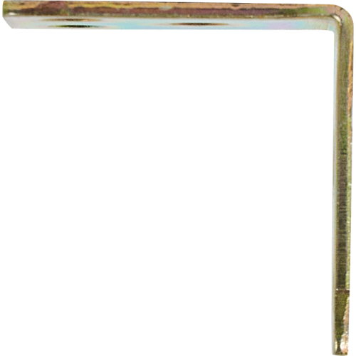 Уголок мебельный KSZ 40x40x30x1.5 желтый цинк - фото 2
