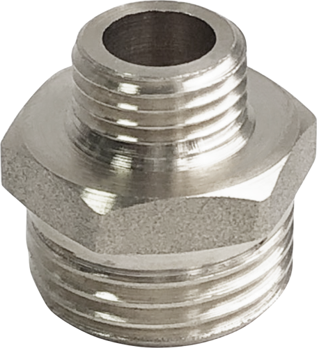 Ниппель переходной Valfex 3/4"x1/2" НР мм никелированная латунь VF.580.N.034.012.BIR