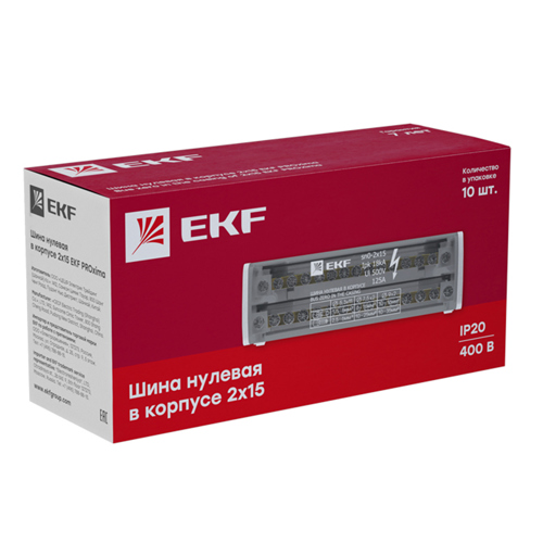 Шина N EKF в корпусе 2x15 мм - фото 8