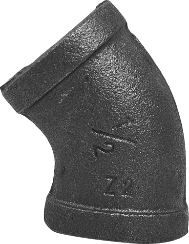 Угол 45° Fittex 1/2" ВР мм чугун 128-6270 - фото 2