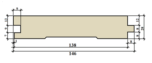 Доска пола хвоя 28x146x3000 мм сорт Оптима, 0.44 м² 1 шт. - фото 14