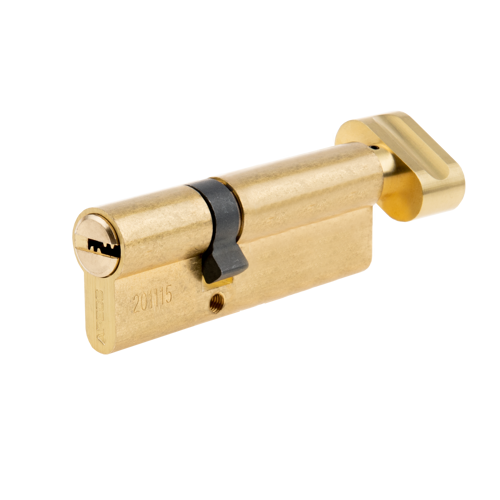 Цилиндровые механизмы Apecs Pro LM-80(35/45C)-C-G 80 мм, ключ/вертушка, цвет золотой