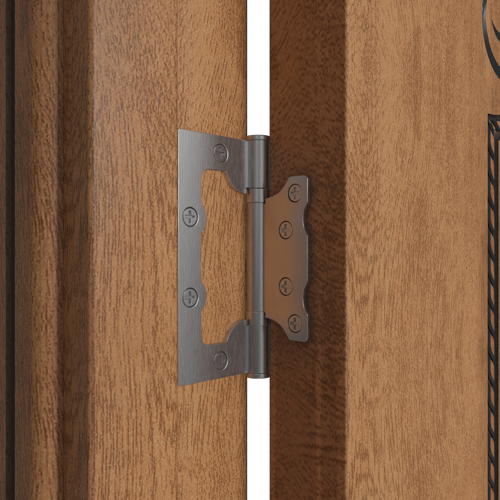 Дверь межкомнатная остекленная с замком и петлями в комплекте Милана 80x200 см ламинация ПВХ цвет дуб аурум - фото 5