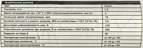 Клей-герметик для швов Cemmix 350 мл серый - фото 3