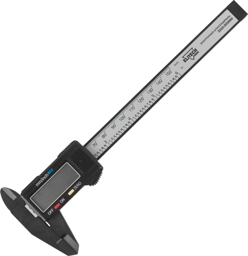Штангенциркуль цифровой Elitech 150 мм