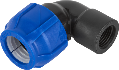 Отвод комбинированный 90° ПНД Valfex 1/2"x25 мм ВР