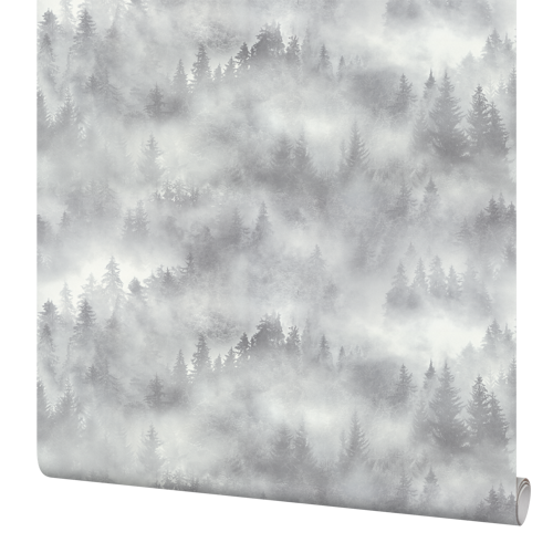 Обои флизелиновые Palitra Home My Forest серые 1.06 м HC71960-14