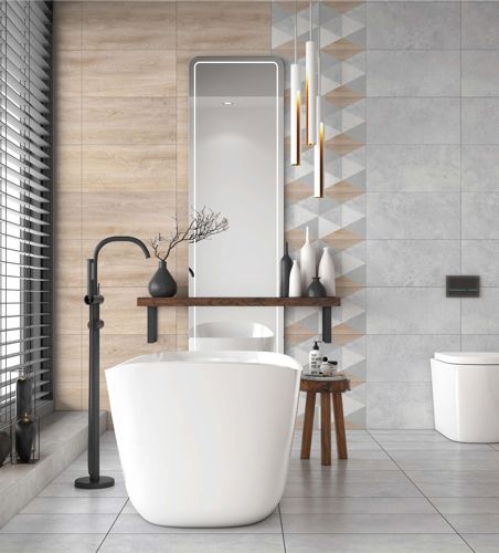 Керамогранит LB Ceramics Софт Вуд 30x60x0.85 см 1.44 м² матовый цвет серый - фото 8