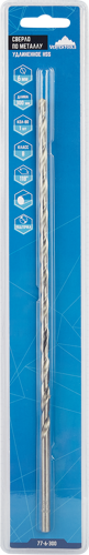 Сверло спиральное по металлу удлиненное HSS Vertextools 6x300 мм - фото 4