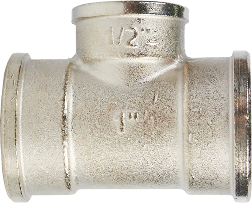 Тройник переходной Stout 1"x1/2"x1" ВР мм латунь SFT-0022-001121 - фото 2