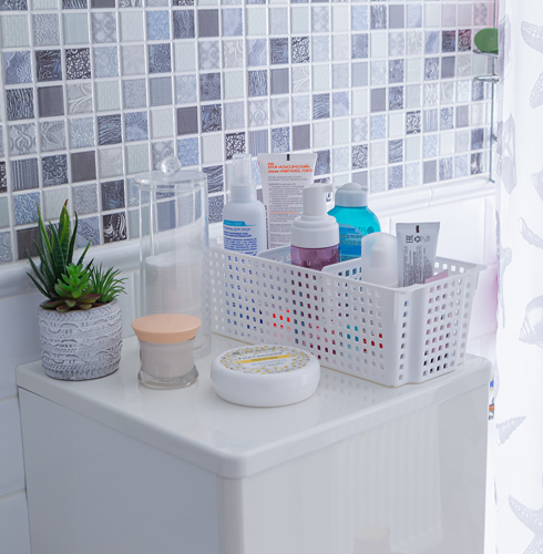 Органайзер для ванной Лофт цвет белый - фото 4