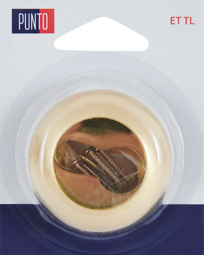 Накладка на цилиндр Punto ET.R.TL54 53.5x53.5 см цвет матовый никель/хром 2 шт. - фото 4