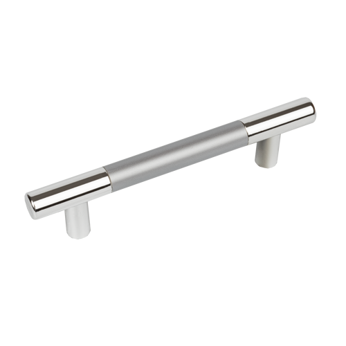 Мебельная ручка-скоба C-15 никель 96 мм