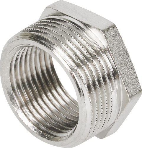 Футорка Stout 1 1/4"x1" ВР-НР мм никелированная латунь