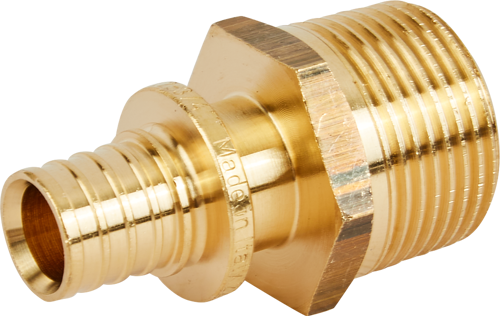 Переходник Stout 3/4"x16 мм НР латунь SFA-0001-001634