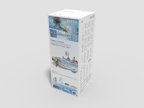Каркасный бассейн Intex Prism 4.27x1.07 м 12706 л - фото 8