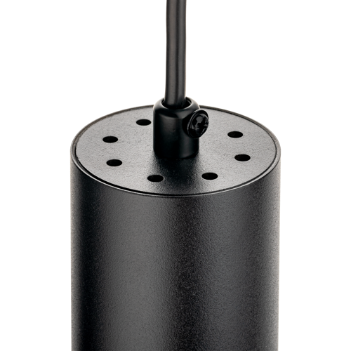 Трековый светильник спот подвесной Ritter Artline 55x100мм до 1м под лампу GU10 до 2.6м² металл цвет чёрный - фото 6