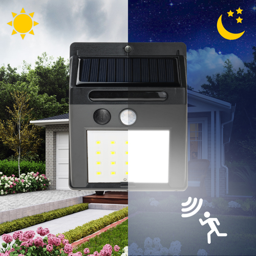 Светильник светодиодный уличный Duwi Solar LED на солнечных батареях 4Вт 6500К 150Лм IP65 датчик движения черный - фото 4