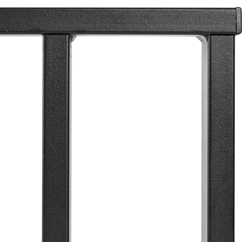 Боковина для стеллажа Лофт 2050 мм сталь черная - фото 3