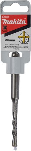 Бур по бетону SDS-plus 4Cutter Makita B-62496 6x110 мм