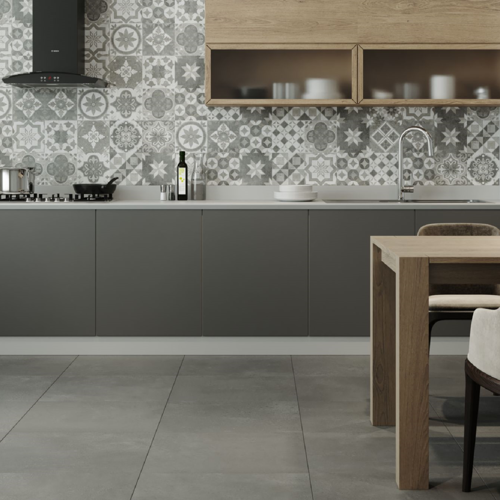 Керамогранит Estima Art AR01 40.5x40.5 см 1.804 м² неполированный цвет серый