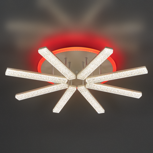 Люстра потолочная De City Оскар 8x10 Вт+22 Вт RGB LED 220 В с пультом - фото 23