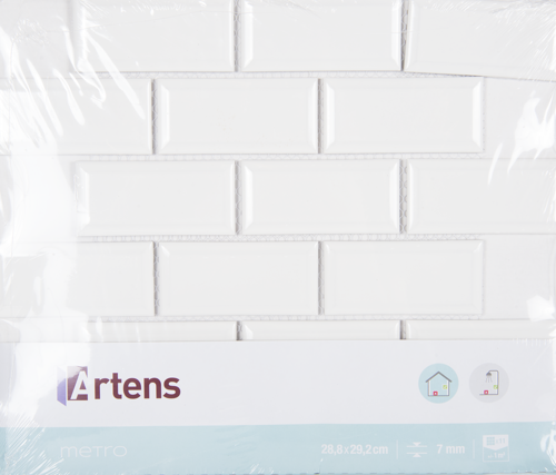 Мозаика Artens 28.8x29.2 см цвет белый - фото 8