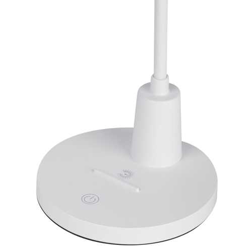 Настольная лампа светодиодная Эра LED-501-10W-W нейтральный белый свет цвет белый, с регулировкой яркости - фото 11