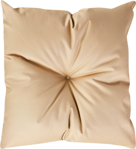Подушка водоотталкивающая Linen Way 45x45 см цвет бежевый