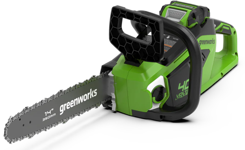Пила аккумуляторная Бесщеточная Greenworks 2005707UA 40 В 35 см АКБ и ЗУ в комплекте - фото 6